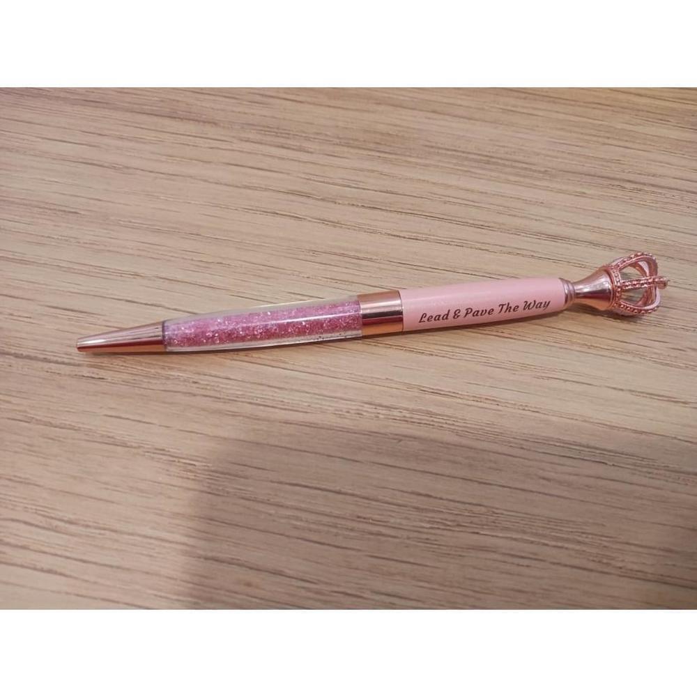 Positivity Quote Pen In Pink - Picture 7 of 8